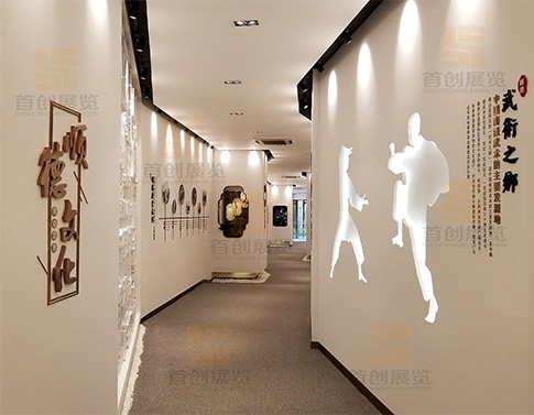 展覽設計案例：順德文化通道展廳設計